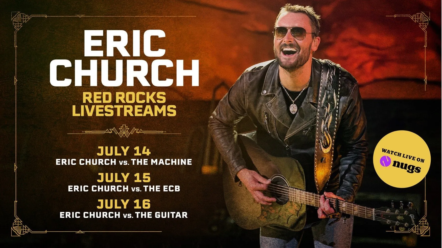 Eric Church vs. The Machine (Live at Red Rocks Amphitheatre) 7-14-2025